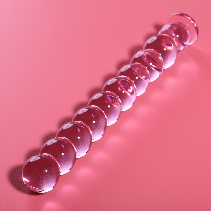 NEBULA SERIES BY IBIZA - MODELO 22 DILDO CRISTAL ROSA 21.5 CM -O- 2.5 CM - CandyHot - Foto 2