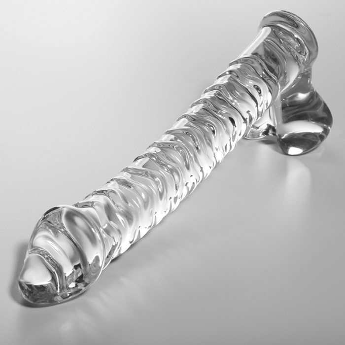 NEBULA SERIES BY IBIZA - MODELO 23 DILDO CRISTAL TRANSPARENTE 21.5 CM -O- 4 CM - CandyHot - Foto 2