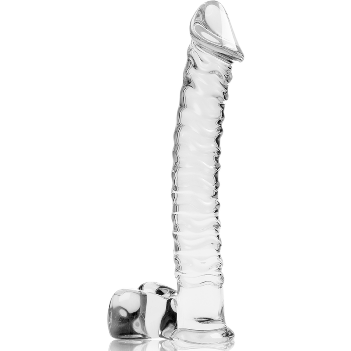NEBULA SERIES BY IBIZA - MODELO 23 DILDO CRISTAL TRANSPARENTE 21.5 CM -O- 4 CM - CandyHot - Foto 5