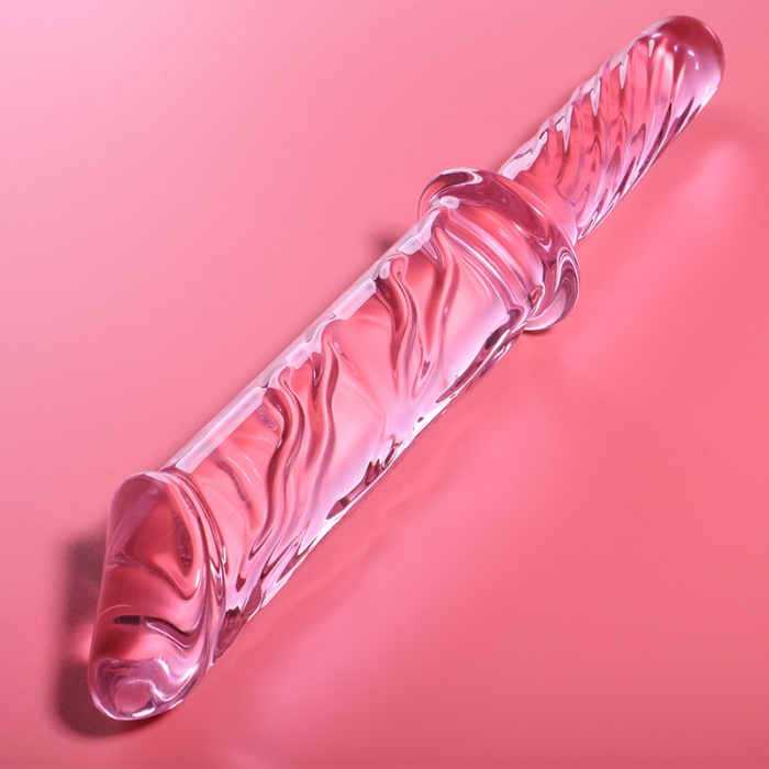 NEBULA SERIES BY IBIZA - MODELO 24 DILDO CRISTAL ROSA 28.5 CM -O- 5 CM - CandyHot - Foto 2