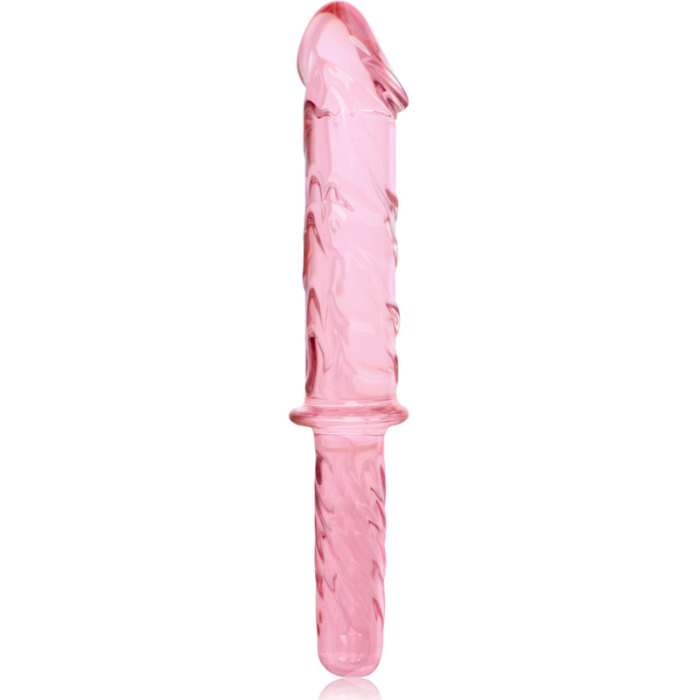NEBULA SERIES BY IBIZA - MODELO 24 DILDO CRISTAL ROSA 28.5 CM -O- 5 CM - CandyHot - Foto 5