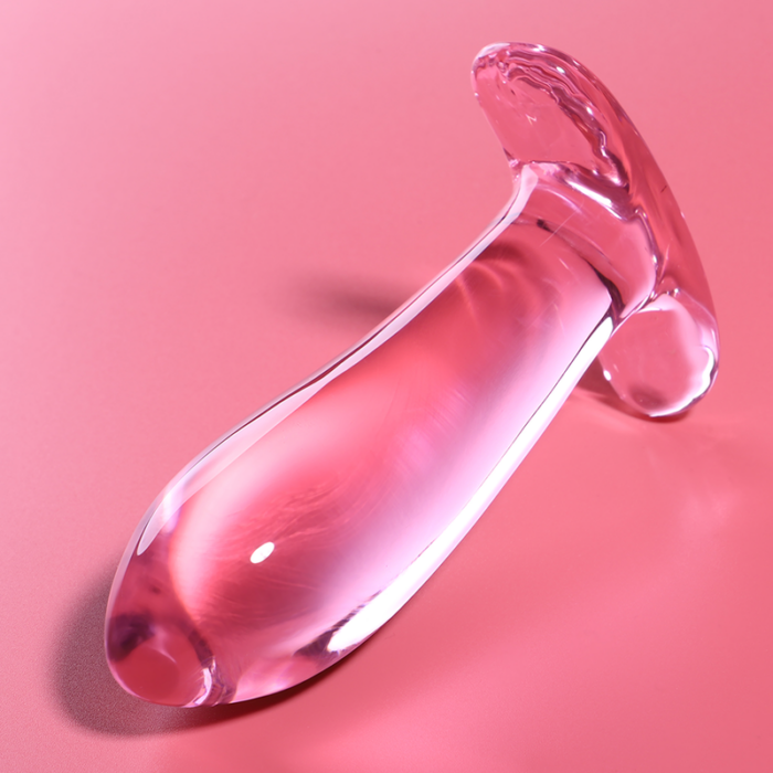 NEBULA SERIES BY IBIZA - MODELO 5 PLUG CRISTAL ROSA 12.5 CM -O- 3.5 CM - CandyHot - Foto 2