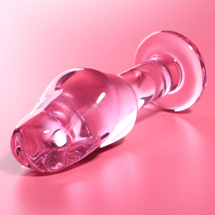 NEBULA SERIES BY IBIZA - MODELO 6 PLUG CRISTAL ROSA 12.5 CM -O- 4 CM - CandyHot - Foto 2
