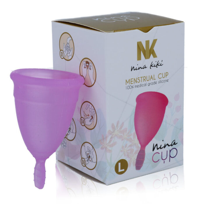 NINA KIKÍ - COPA MENSTRUAL LILA - TALLA L - CandyHot - Foto 3