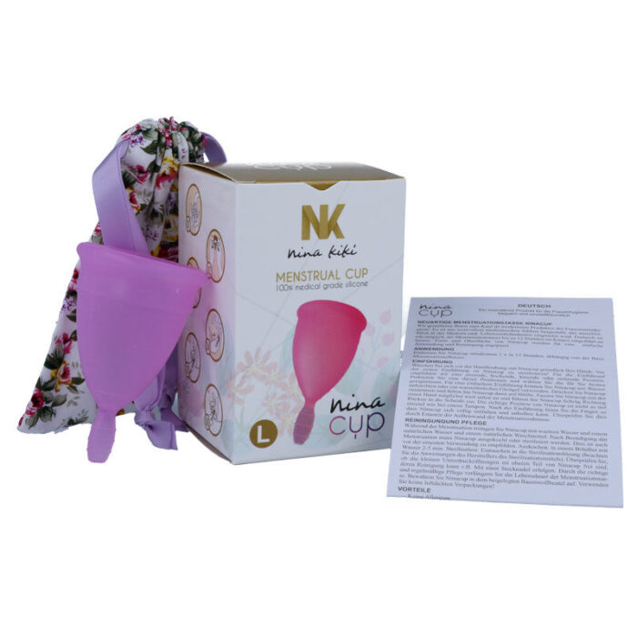 NINA KIKÍ - COPA MENSTRUAL LILA - TALLA L - CandyHot - Foto 1