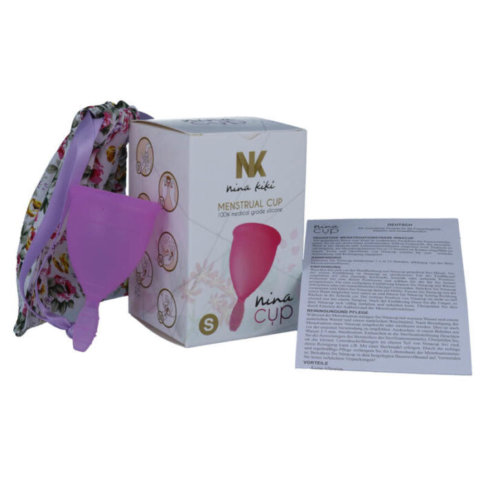 NINA KIKÍ - COPA MENSTRUAL LILA - TALLA S - CandyHot - Foto 1
