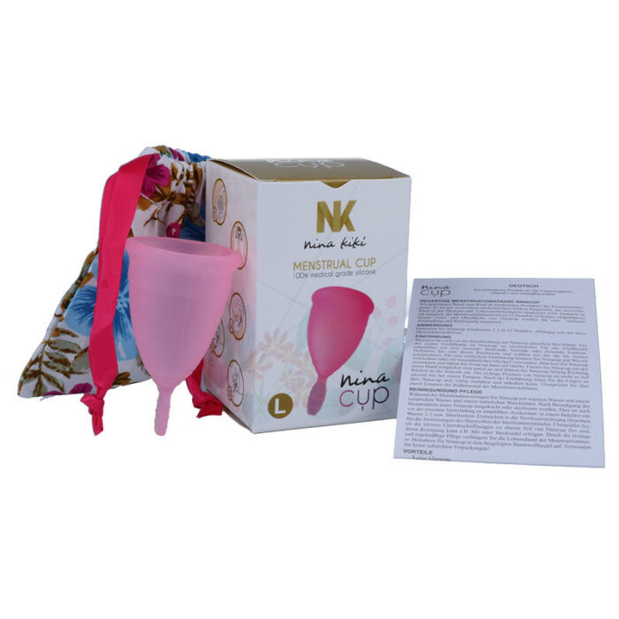 NINA KIKÍ - COPA MENSTRUAL ROSA - TALLA L - CandyHot - Foto 2