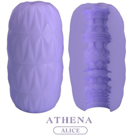 PRETTY LOVE - ATHENA ALICE MASTURBADOR MASCULINO MORADO - CandyHot - Foto 1