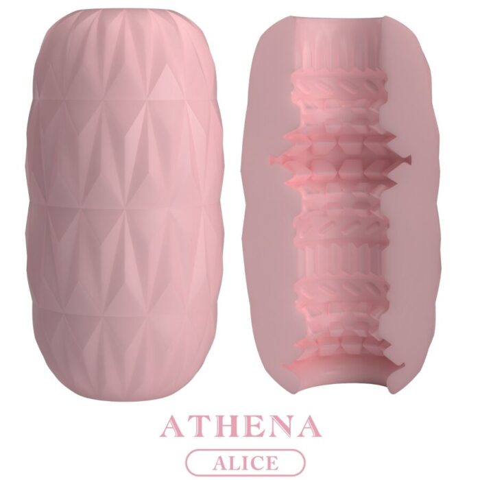 PRETTY LOVE - ATHENA ALICE MASTURBADOR MASCULINO ROSA - CandyHot - Foto 1