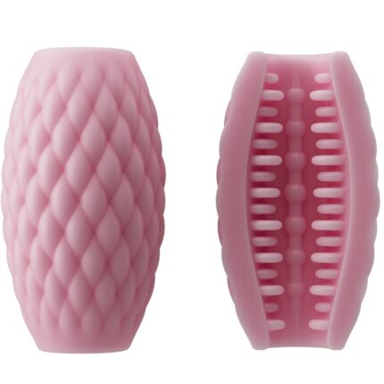 PRETTY LOVE - ATHENA EROS MASTURBADOR MASCULINO SILICONA ROSA - CandyHot - Foto 2