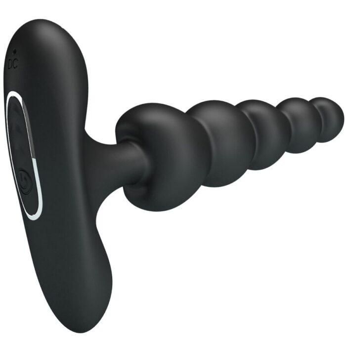 PRETTY LOVE - CORBAN VIBRADOR ANAL 10 VIBRACIONES NEGRO - CandyHot - Foto 5
