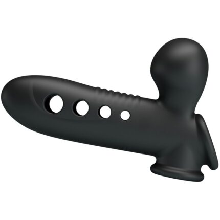 PRETTY LOVE - CRANE FUNDA PARA PENE CON AIRBAG NEGRO - CandyHot - Foto 1