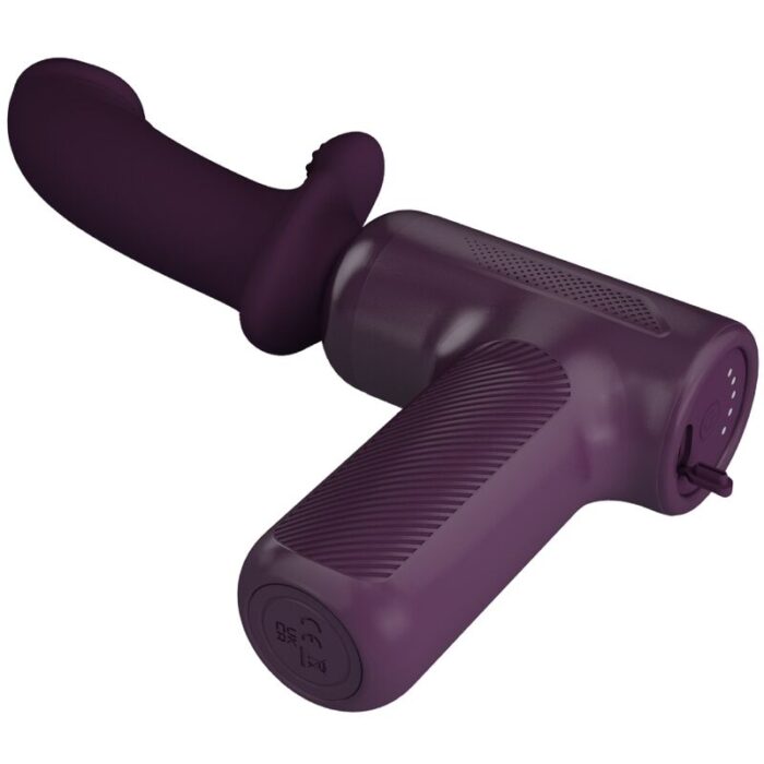PRETTY LOVE - DJ SCHOLAR MASAJEADOR 5 CONFIGURACIONES MORADO - CandyHot - Foto 5