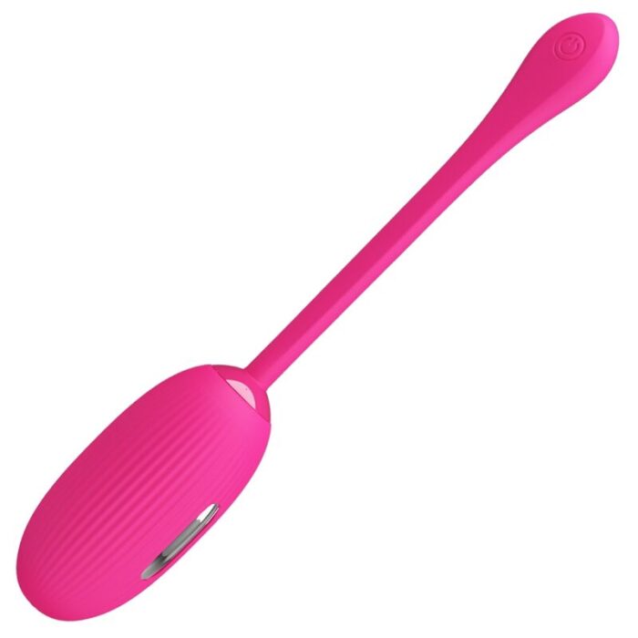 PRETTY LOVE - DOREEN HUEVO VIBRADOR RECARGABLE MAGENTA CONTROL REMOTO - CandyHot - Foto 2