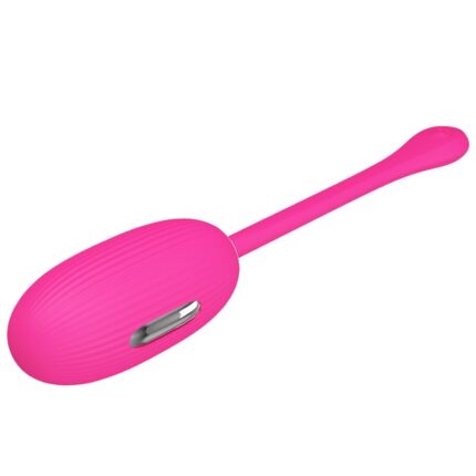 PRETTY LOVE - DOREEN HUEVO VIBRADOR RECARGABLE MAGENTA CONTROL REMOTO - CandyHot - Foto 1