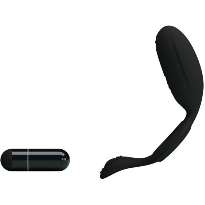 PRETTY LOVE - ETHEL ANILLO VIBRADOR CON ESTIMULADOR - CandyHot - Foto 2