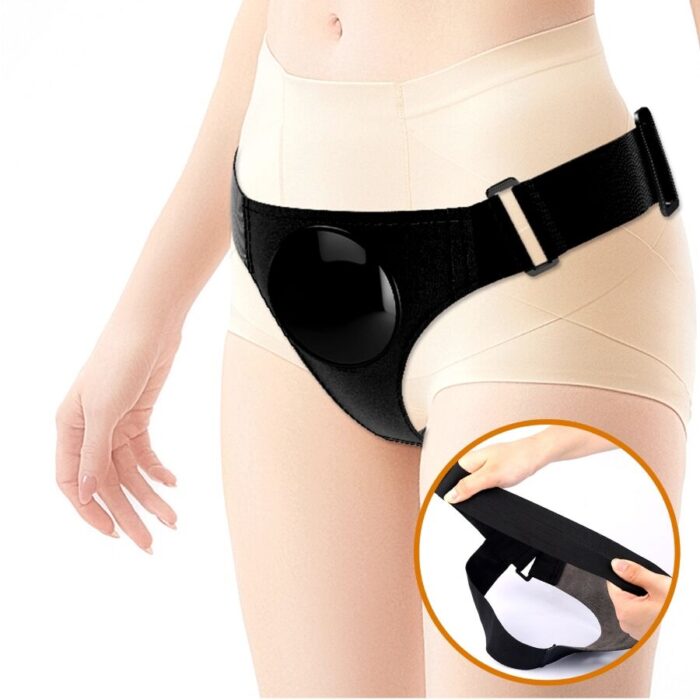 PRETTY LOVE - HARNESS BRIEFS UNIVERSAL CON DILDO VIBRACIÓN Y SQUIRTING 15.5 CM MULATO - CandyHot - Foto 6