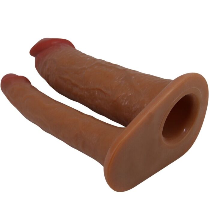 PRETTY LOVE - KEAVEN HARNESS BRIEFS UNIVERSAL & COMFORTABLE DOBLE DILDO - CandyHot - Foto 3