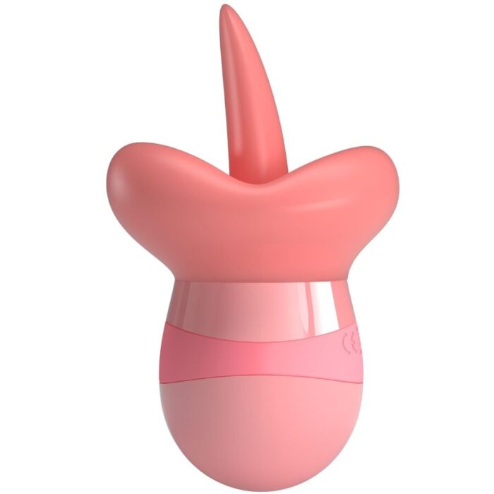 PRETTY LOVE - KYLEE LENGUA ESTIMULADORA CLÍTORIS 10 VIBRACIONES ROSA NUDE - CandyHot - Foto 3