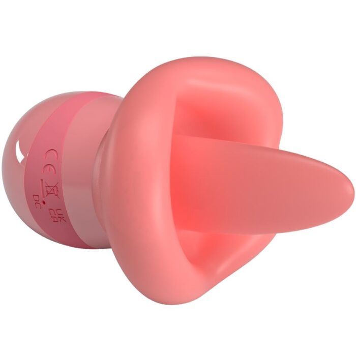 PRETTY LOVE - KYLEE LENGUA ESTIMULADORA CLÍTORIS 10 VIBRACIONES ROSA NUDE - CandyHot - Foto 4