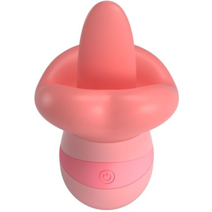 PRETTY LOVE - KYLEE LENGUA ESTIMULADORA CLÍTORIS 10 VIBRACIONES ROSA NUDE - CandyHot - Foto 1