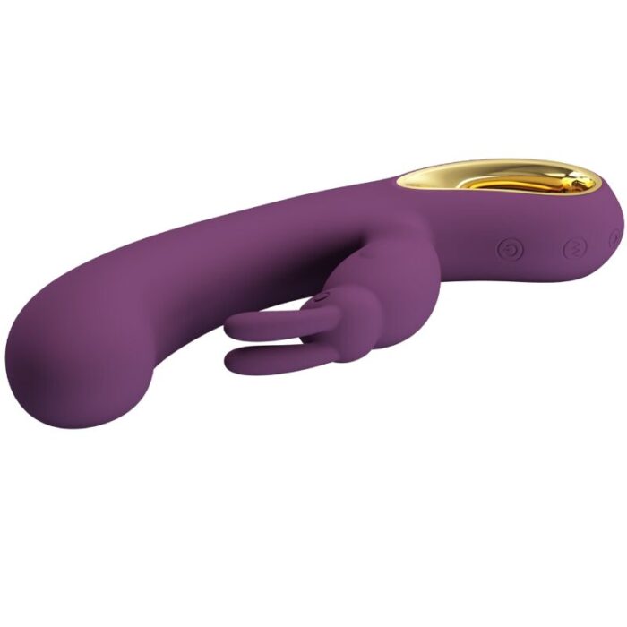 PRETTY LOVE - LIAM VIBRADOR RABBIT & PUNTO G CONTROLADO POR APP LILA - CandyHot - Foto 2