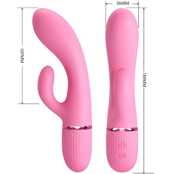 PRETTY LOVE - MARSKI VIBRADOR RABBIT & PUNTO G ROSA - CandyHot - Foto 6