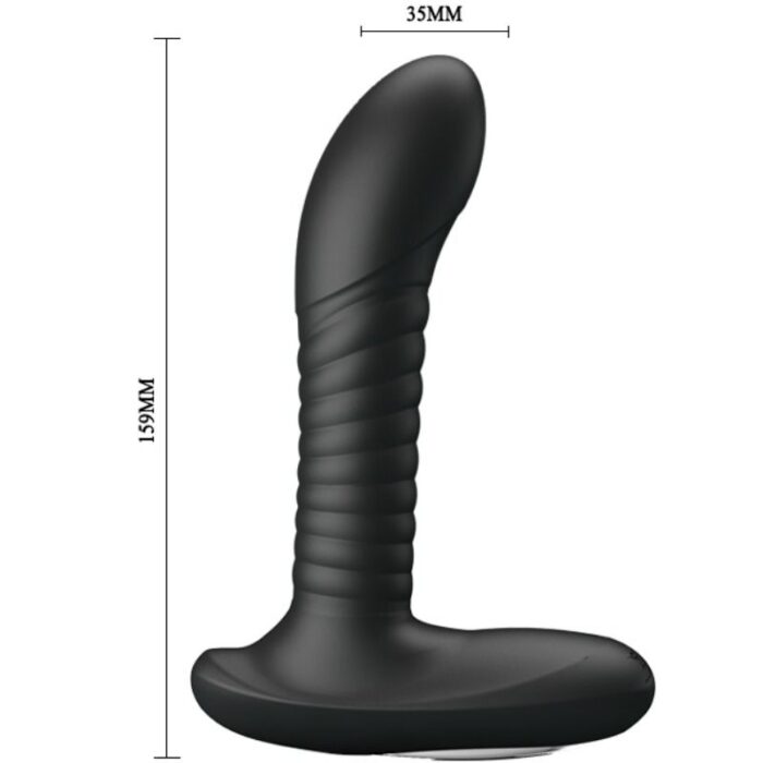 PRETTY LOVE -  MERLIN ANAL FUNCIÓN ROTACIÓN Y VIBRACIÓN NEGRO - CandyHot - Foto 6