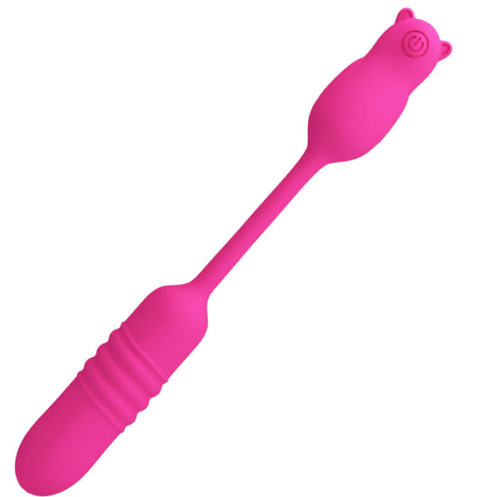 PRETTY LOVE - NOBIKUMA BALA VIBRADORA DE SILICONA ROSA - CandyHot - Foto 3
