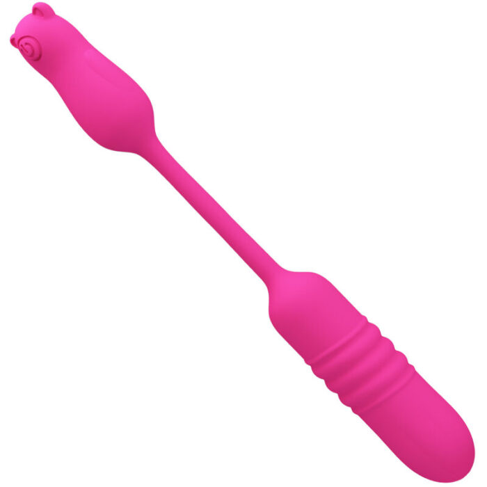 PRETTY LOVE - NOBIKUMA BALA VIBRADORA DE SILICONA ROSA - CandyHot - Foto 5
