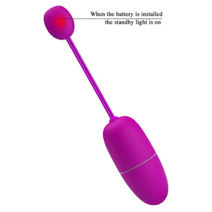 PRETTY LOVE - NYMPH HUEVO VIBRADOR CONTROLADO POR APP VIOLETA - CandyHot - Foto 6