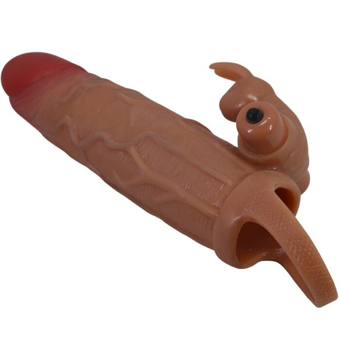 PRETTY LOVE - OSMAR FUNDA PARA PENE + ESTIMULADOR DE CLÍTORIS CON VIBRACIÓN - CandyHot - Foto 3