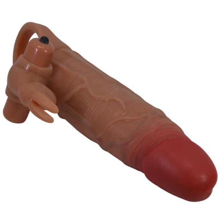 PRETTY LOVE - OSMAR FUNDA PARA PENE + ESTIMULADOR DE CLÍTORIS CON VIBRACIÓN - CandyHot - Foto 4