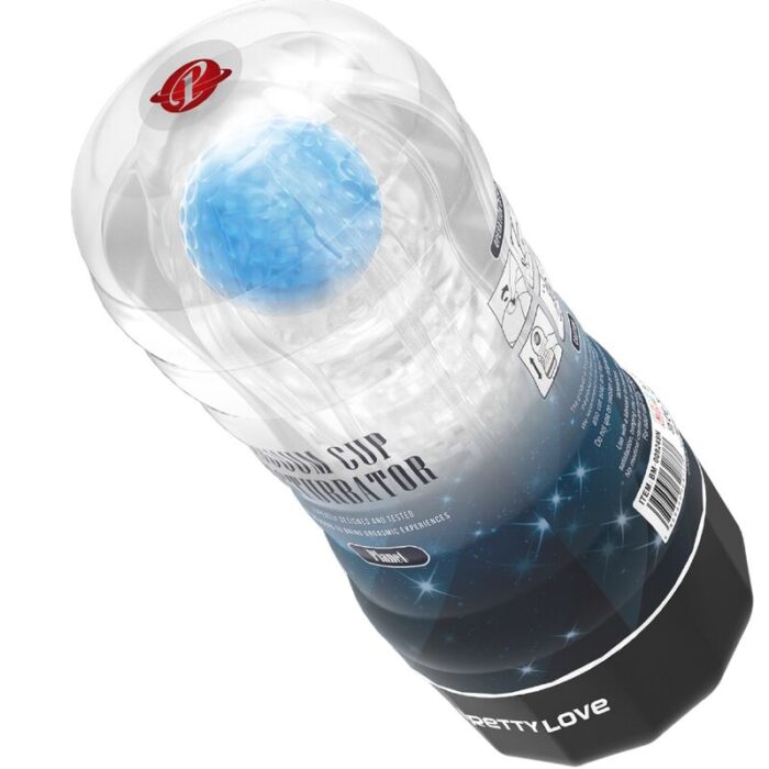 PRETTY LOVE - PLANET FUNDA MASTURBADORA AZUL - CandyHot - Foto 5