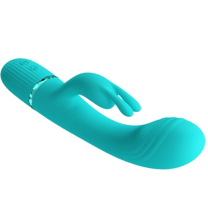 PRETTY LOVE - SCOCCO VIBRADOR RABBIT TURQUESA - CandyHot - Foto 6