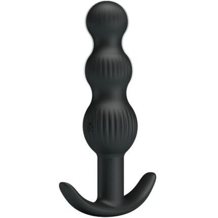 PRETTY LOVE - SIDNEY VIBRADOR ANAL 10 VIBRACIONES NEGRO - CandyHot - Foto 2