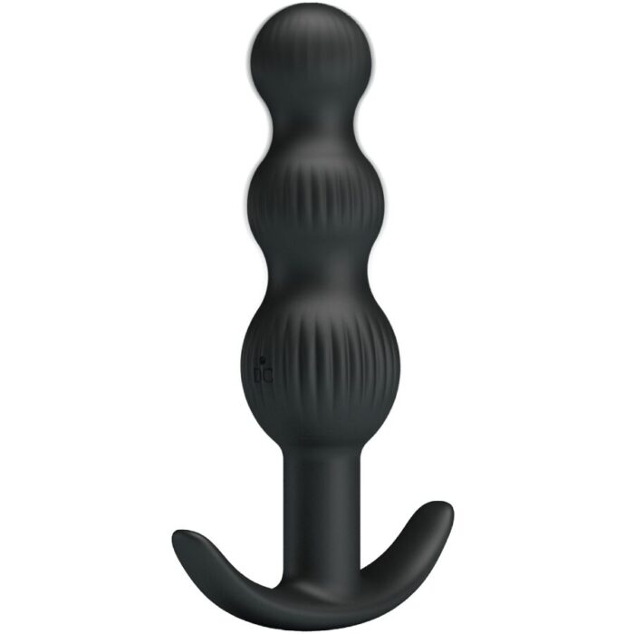 PRETTY LOVE - SIDNEY VIBRADOR ANAL 10 VIBRACIONES NEGRO - CandyHot - Foto 2