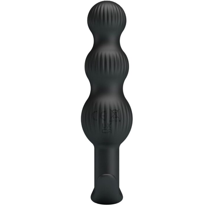 PRETTY LOVE - SIDNEY VIBRADOR ANAL 10 VIBRACIONES NEGRO - CandyHot - Foto 3