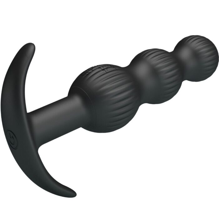 PRETTY LOVE - SIDNEY VIBRADOR ANAL 10 VIBRACIONES NEGRO - CandyHot - Foto 4