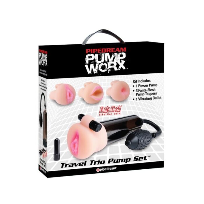 PUMP WORX - BOMBA DE SUCCIÓN CON MASTURBADOR - CandyHot - Foto 3