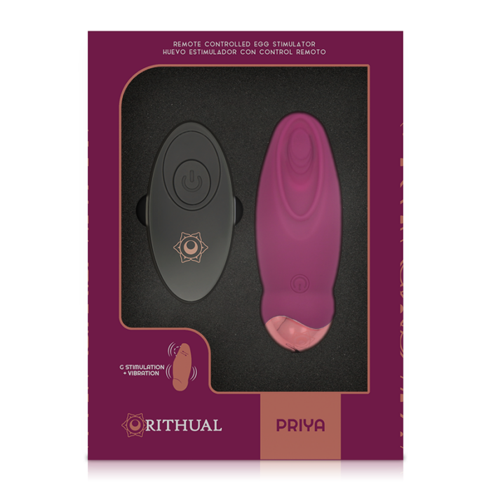 RITHUAL - PRIYA HUEVO CONTROL REMOTO G-SPOT + VIBRACIÓN - CandyHot - Foto 6