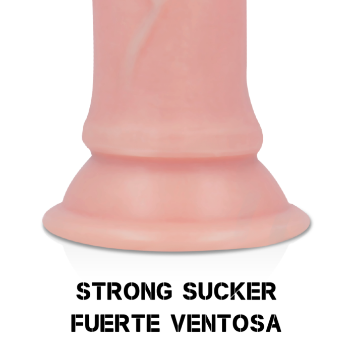 ROCKARMY - MUSTANG DILDO REALÍSTICO LIQUID SILICONE 18 CM -O- 4.14 CM - CandyHot - Foto 5