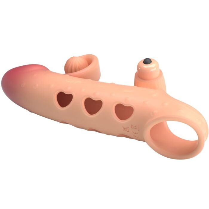 ROMANCE - FUNDA PARA PENE CON VIBRACIÓN NATURAL - CandyHot - Foto 3