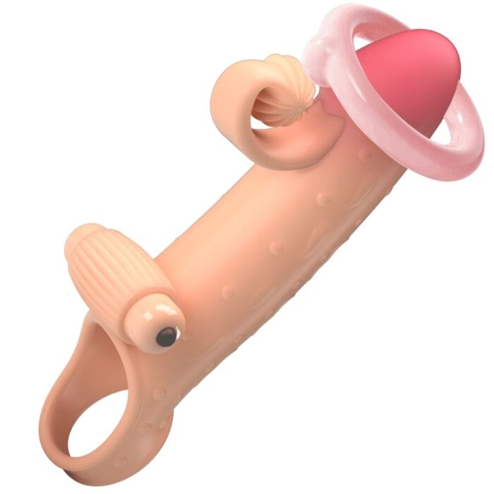 ROMANCE - FUNDA PARA PENE CON VIBRACIÓN NATURAL - CandyHot - Foto 5