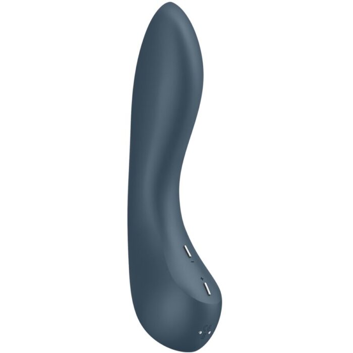 SATISFYER - G-SPOT WAVE 4 VIBRADOR 12 PROGRAMAS DE VIBRACIÓN GRIS OSCURO - CandyHot - Foto 1
