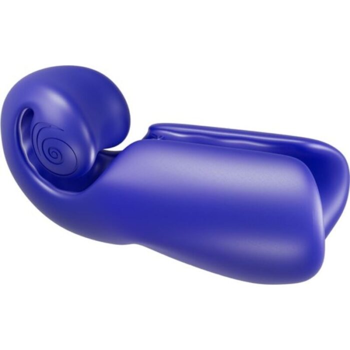 SNAIL VIBE - EVO FOR HIM MASTURBADOR MASCULINO SLIDE NROLL AZUL OSCURO - CandyHot - Foto 1