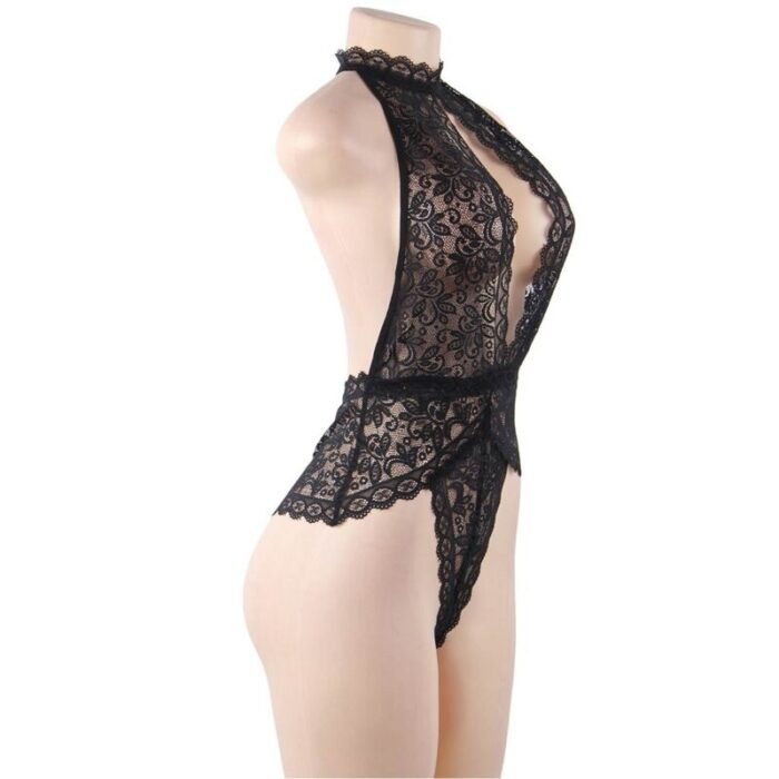 SUBBLIME - TEDDY ENCAJE ESCOTE PROFUNDO L/XL - CandyHot - Foto 5