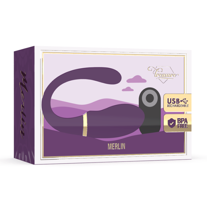 TREASURE - MERLIN DOUBLE COUPLE VIBRATOR CONTROL REMOTO - CandyHot - Foto 2
