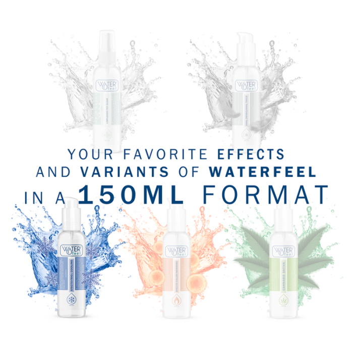 WATERFEEL - LUBRICANTE EFECTO FRIO 150 ML - CandyHot - Foto 2