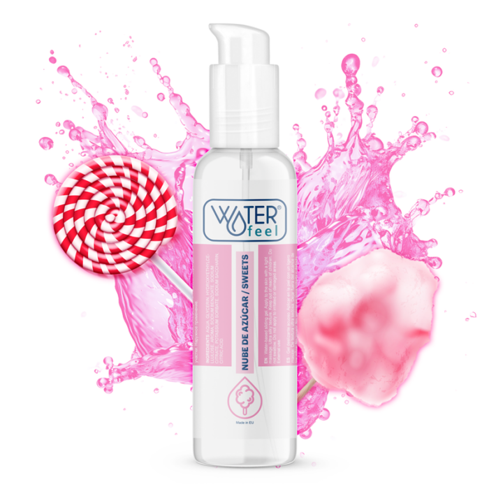 WATERFEEL - LUBRICANTE NUBE DE AZÚCAR 175 ML - CandyHot - Foto 1